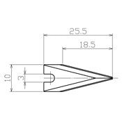 Sonofile Ultrasonic Cutter High Speed Steel Blades