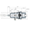 NSK Nakanishi HTS Ultra-High Speed Air Turbine Milling Spindle