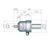 NSK Nakanishi HTS Ultra-High Speed Air Turbine Milling Spindle