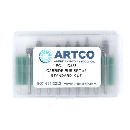 ARTCO Carbide Bur Set #2 - 1/4