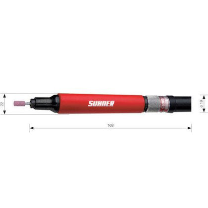 Suhner LSA-81 Straight Pencil Grinder 0.1Hp, 80,000rpm (Rear Exhaust)