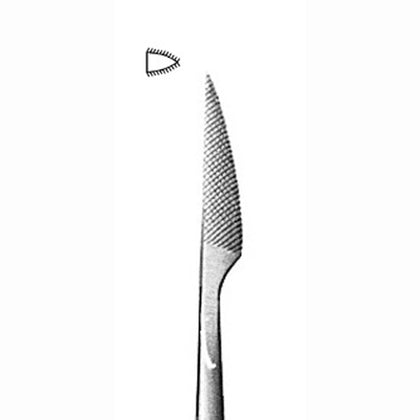 Grobet 6'' Die Sinker Riffler File - Shape #954 - ArtcoTools.com