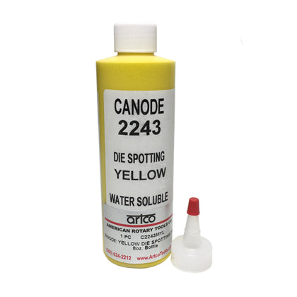 Canode Yellow Die Spotting Ink - 8oz - ArtcoTools.com