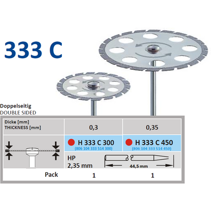 HORICO® Diamond Disc 333C - ArtcoTools.com