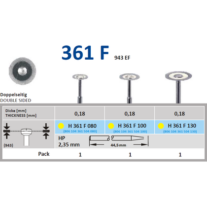 HORICO® Diamond Disc 361F - ArtcoTools.com