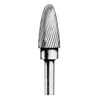 Extended Shank Carbide Bur, Rounded Tree Shape