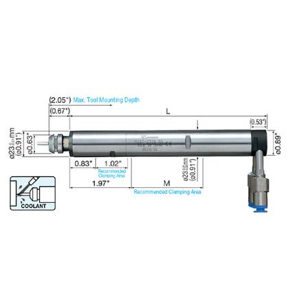 NSK MST-23 Series 90 degree Air Spindle - ArtcoTools.com