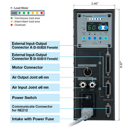 NSK Nakanishi E3000 Series NE211-OP1 Control Unit - Safety Version - ArtcoTools.com