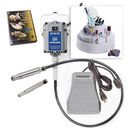 Foredom® K.5200 Deluxe Woodcarving Kit, SR Motor - ArtcoTools.com